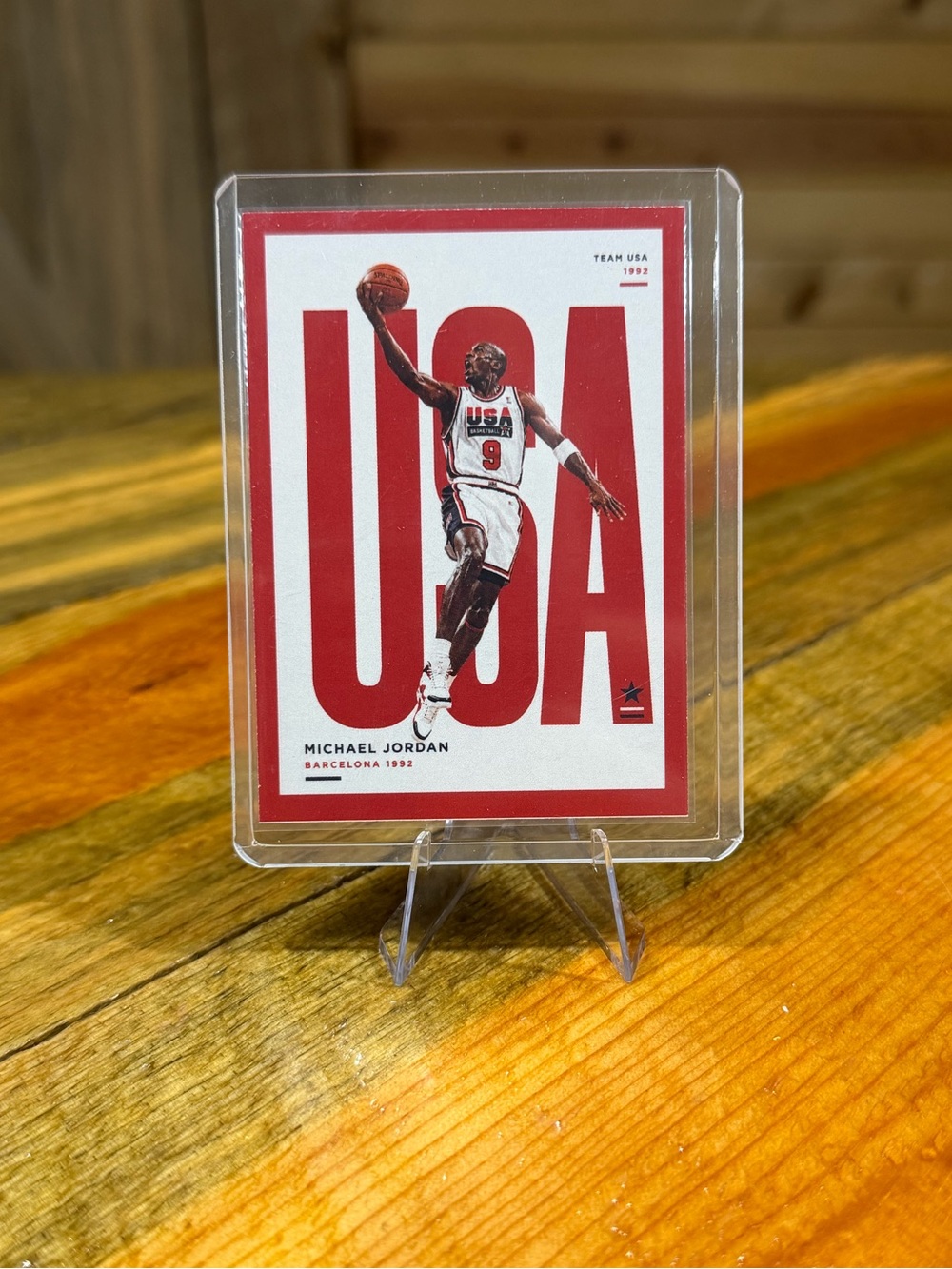Michael Jordan Chicago Bulls Custom Basketball Trading Card